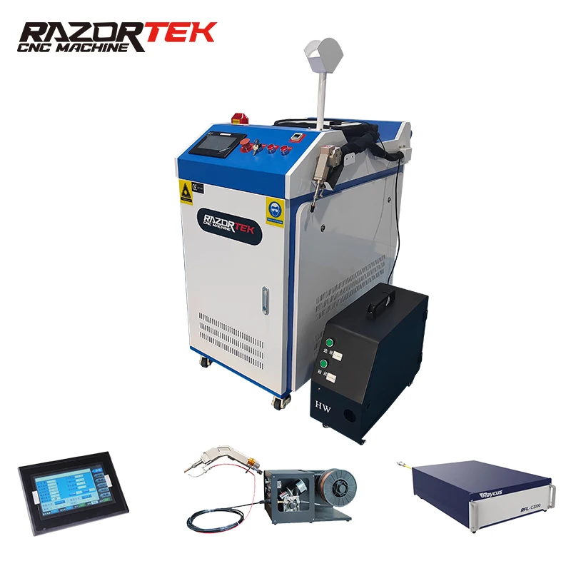

reci fiber laser cleaning machine 1000w fiber laser rust removal cleaning 1500w 2000w 3000w 3in1 power raycus max ipg JPT BWT