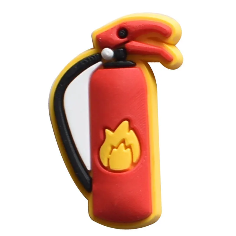 Wholesale Shoe Charms Decorations Fits for Crocs Accesorios 100 Pack Fireman Boys Kids Women Christmas Gifts Birthday Party Pins