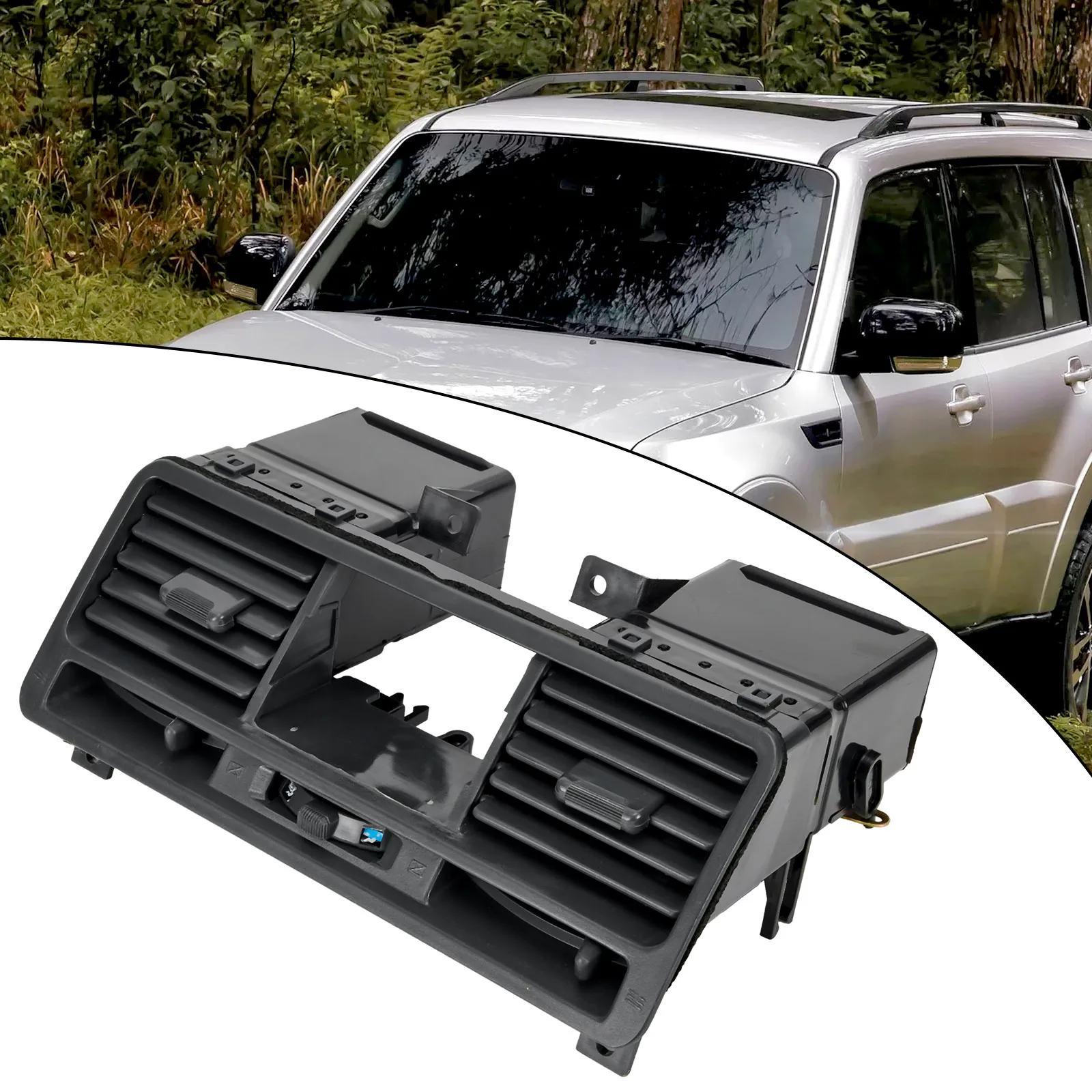 

Автомобильная панель приборной панели решетка выхода подходит для Mitsubishi Pajero Montero V31 V33 автомобильные аксессуары MR308038