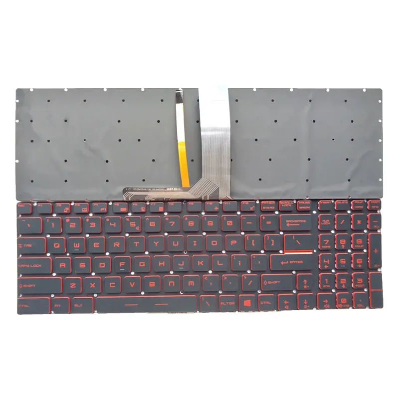 Для MSI MS-16JD MS-16JE MS-16JF MS-16P6 MS-16U1 MS-16U4 MS-1799 клавиатура с арабской подсветкой США AR