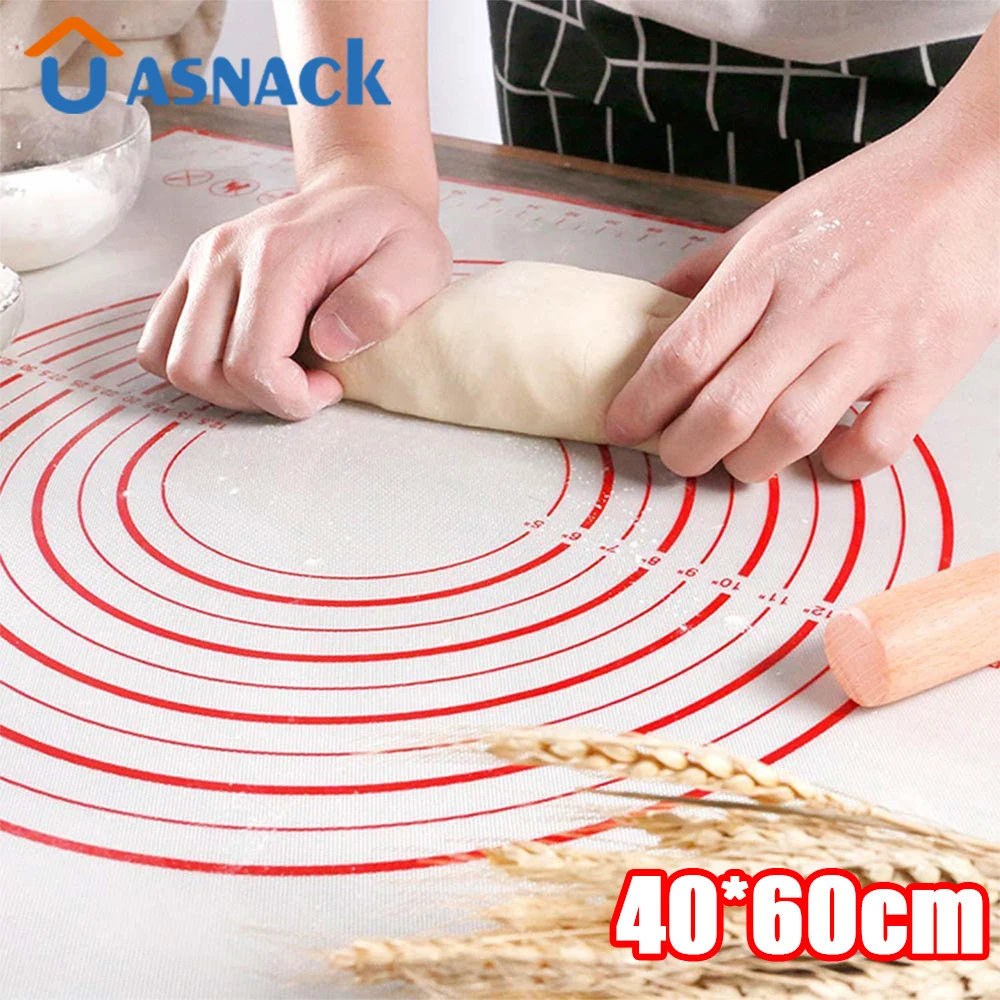 

Коврик большого размера для замеса теста силиконовый антипригарный коврик для раскатки теста со шкалой кухонные приспособления для торта