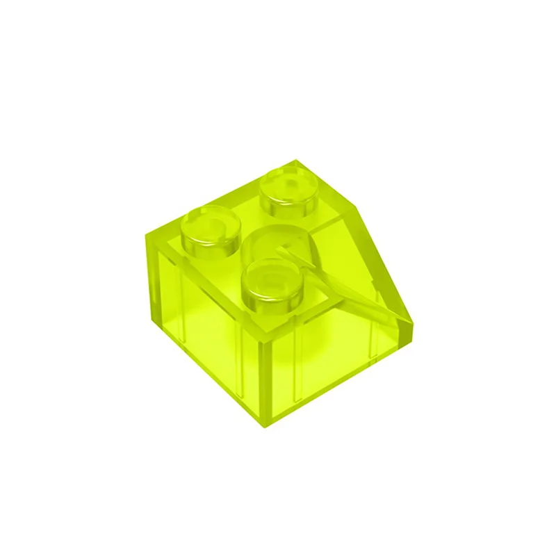 Кубики MOC, 10 шт., сборные детали 3046, 2x245 градусов, наклонная угловая крыша, строительные блоки, детали «сделай сам», развивающие кирпичи, игрушки