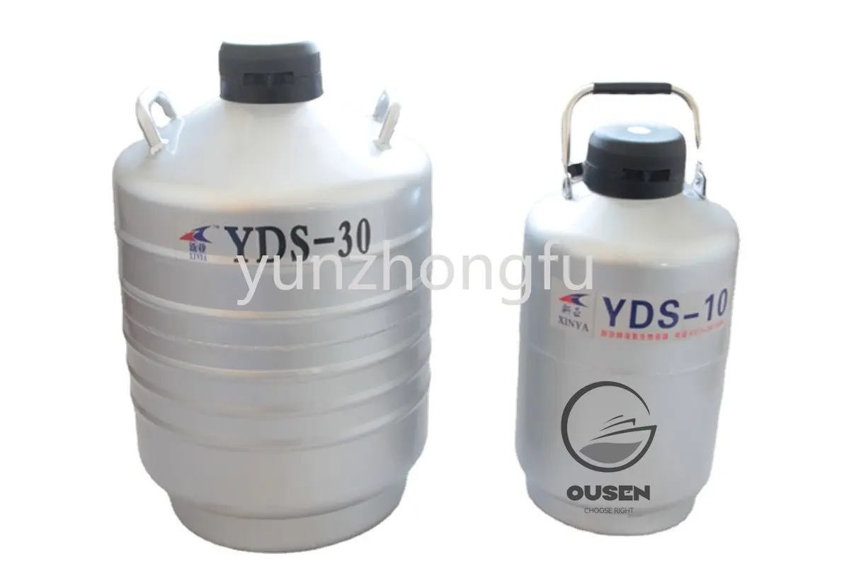 

YDS-10 3/6/10/15/30L Liquid nitrogen container Cryogenic Tank dewar liquid nitrogen container with Liquid Nitrogen tank