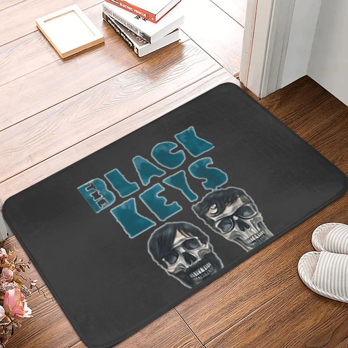 Фото Коврик для прихожей Heavy Floor Mat: квадратный, из койры высокой плотности, для входной двери, с надписью «Keys Udah Ada Kuncian» №5