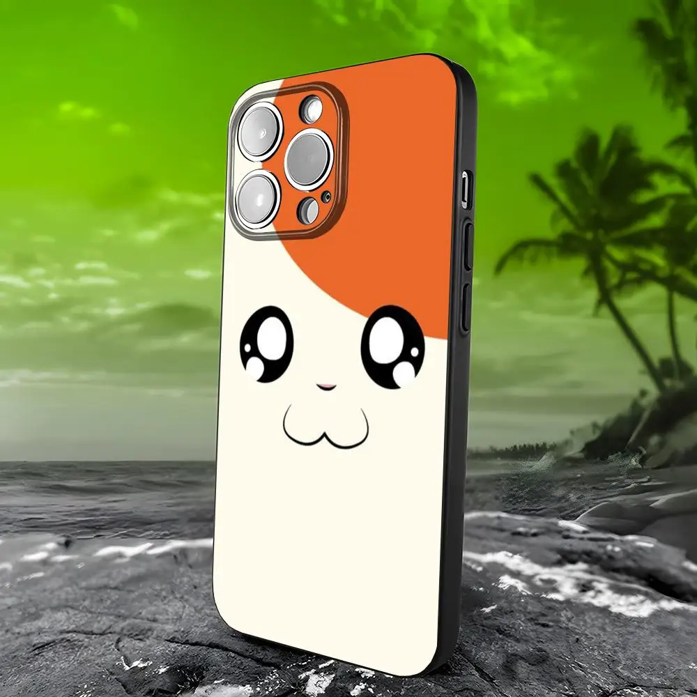 Hamtaro милый чехол для телефона IPhone 15 16 13 Pro Max 14 12 11 Xr X 8 7 6 Plus роскошный чехол-накладка