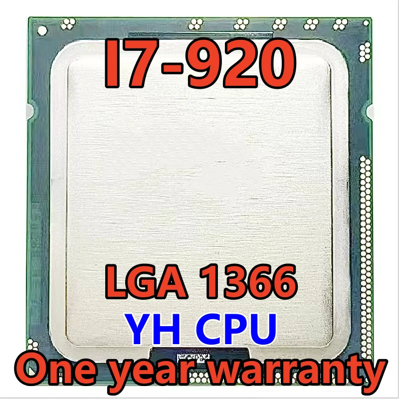 

i7-920 i7 920 SLBEJ 2.6 GHz Quad-Core CPU Processor 130W 8M LGA 1366