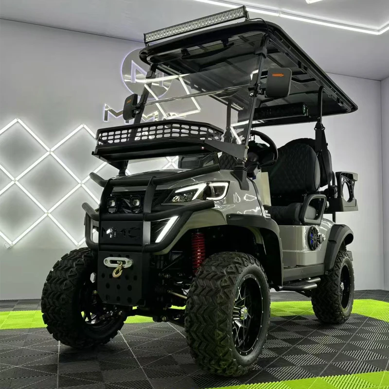 Модный классический клубный автомобиль MMC 4WD 4 места 48/60/72 В 10000/15000 Вт