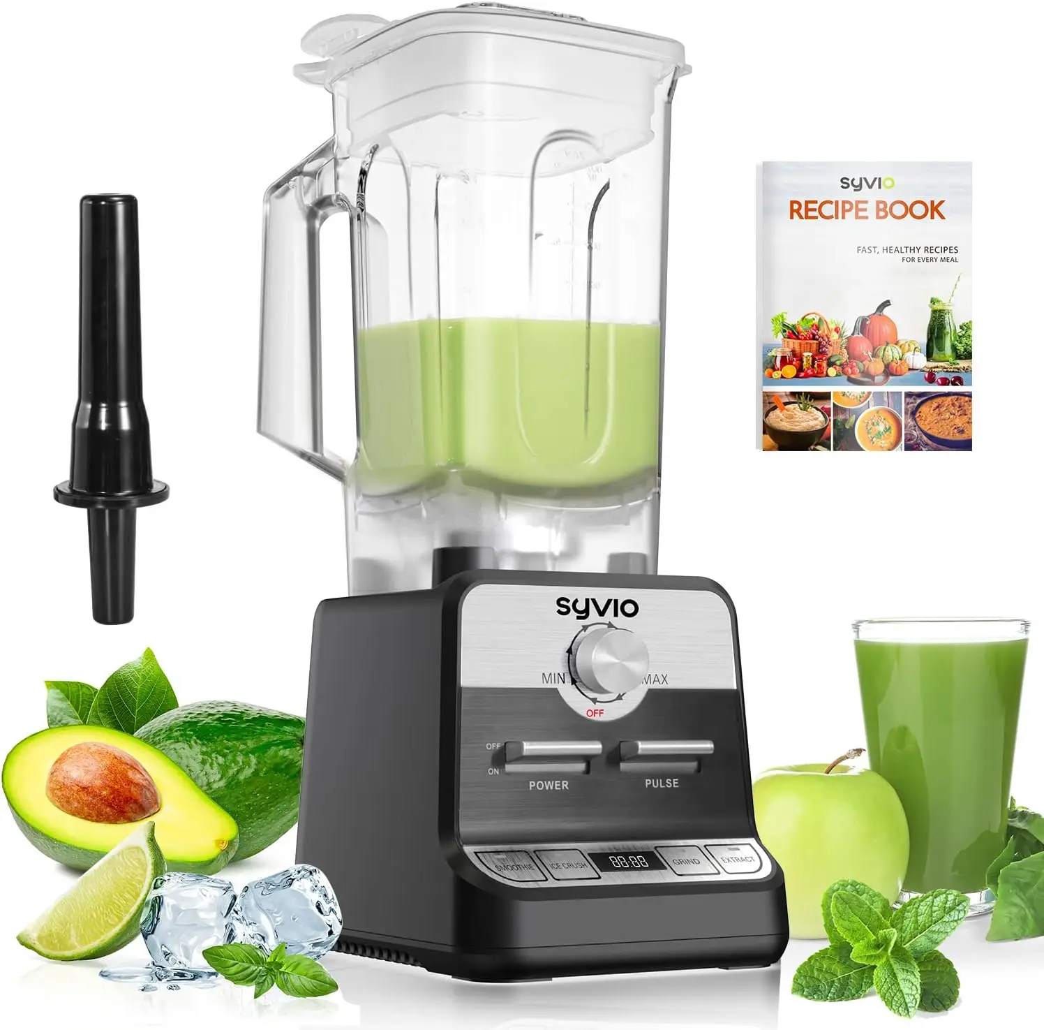 

for Kitchen, Smoothie Blender 1450W with 4 Presets and 68 oz Tritan Container, Blender for Shakes and Smoothies, Crushing Ice, F