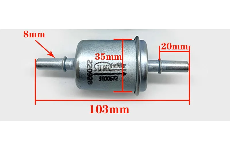 

Топливный фильтр для большинства велосипедов Benelli 752S TNT600 Keeway RK6 BN302 TNT300 STELS 300 BN TNT GT 300 302 600 502C TRK502 Leoncino 500