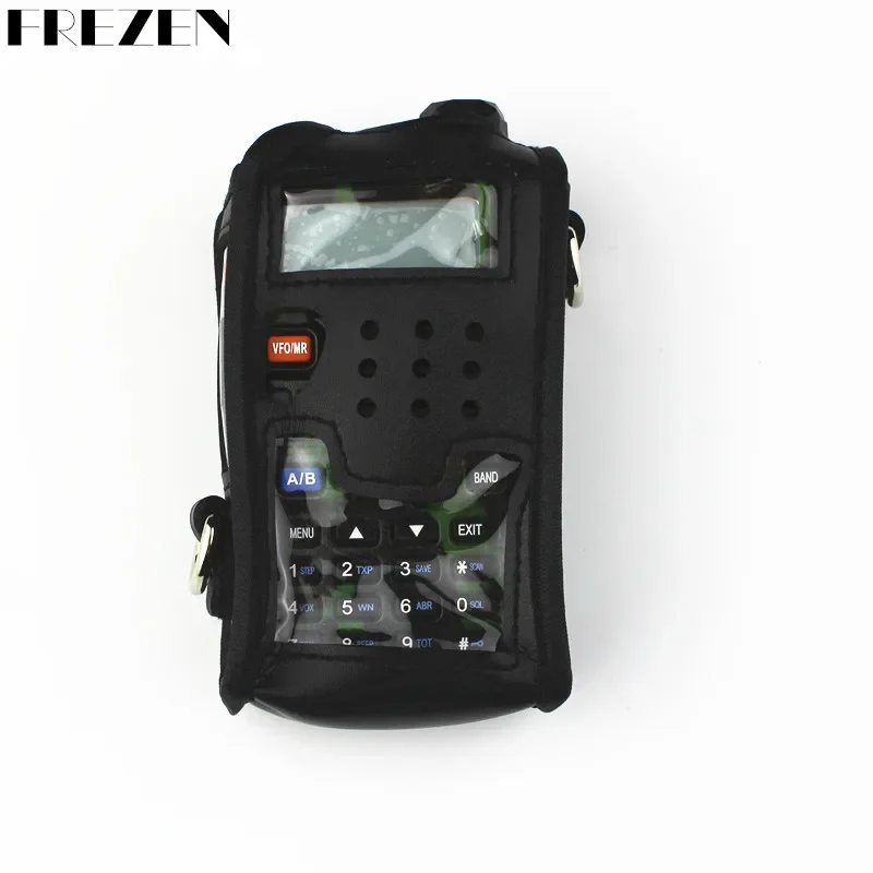Фото Кожаный чехол Baofeng Radio, мягкий чехол для рации BAOFENG UV-5R UV-5RA UV-5RE Plus №1