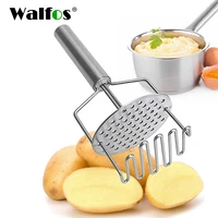 walfos cooking tools stainless steel potato ricer masher kitchen accessories metal potato press vegetable juicer press maker