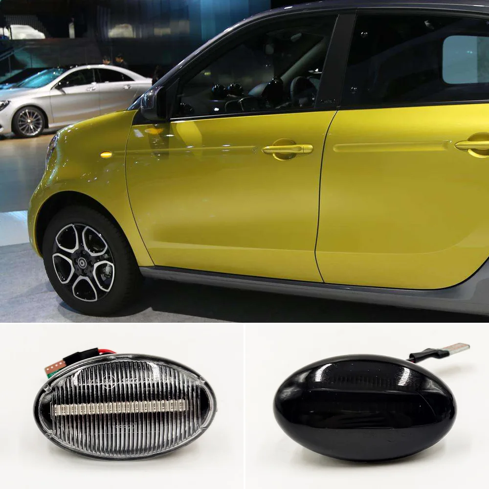 For Mercedes Benz W639 W447 New Vito W415 W168 W450 Flow Turn Signal Vane Edge Light