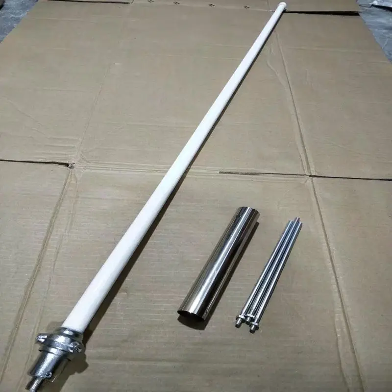 Dual band fiberglass antenna 144 430M vhf uhf amateur ham radio repeater omni frp aerial 145M 435M