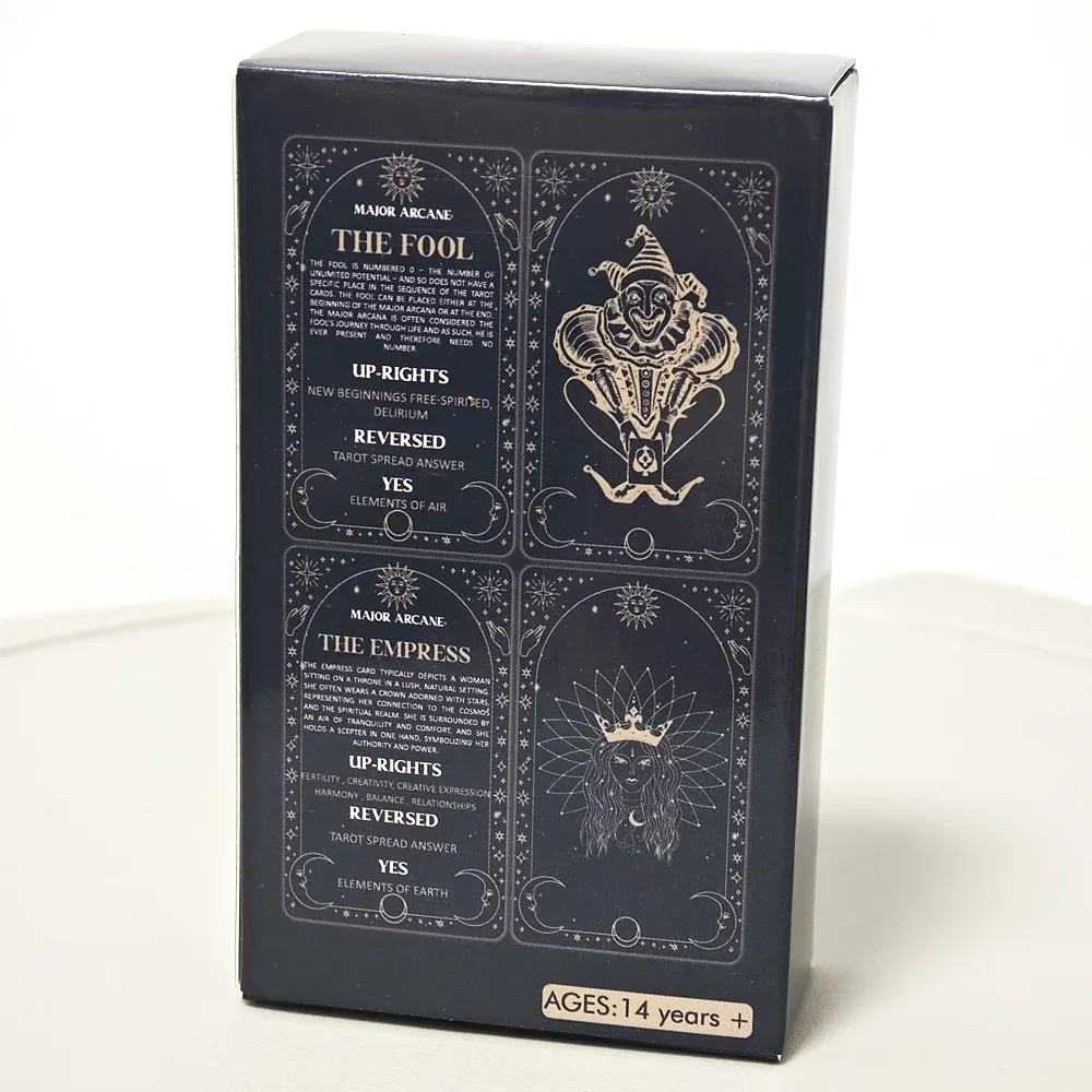 Карты для смыслов Таро 78 шт. 10 3*6 см эскизы традиционные изображения и другие