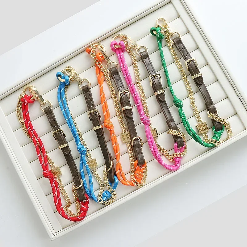 Uim Лето 2023 Новая Длинная Сумка-цепочка Очаровательный Разноцветный Браслет