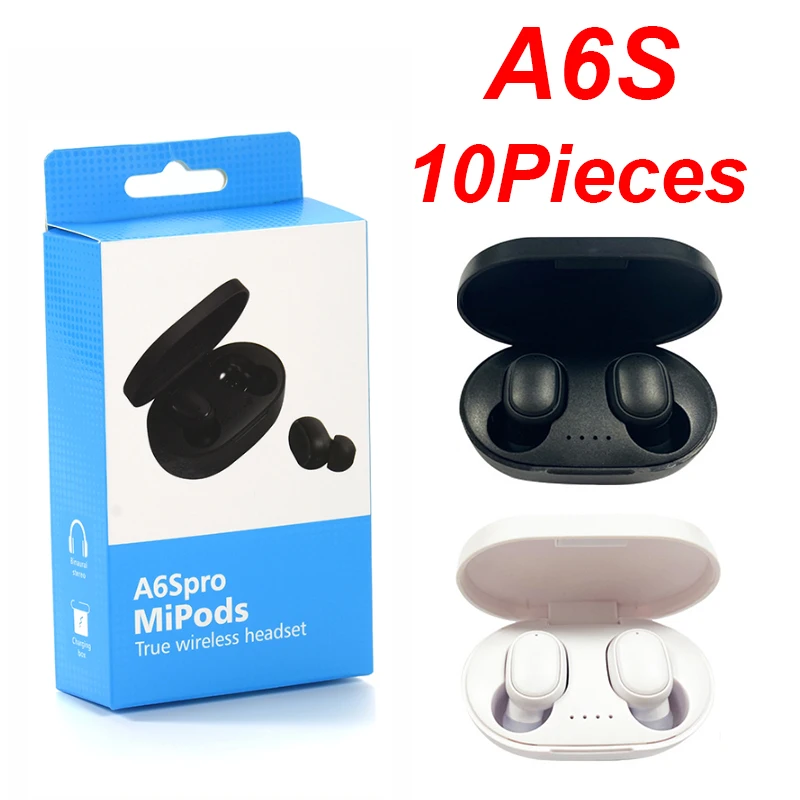 

10 шт., беспроводные наушники A6S TWS PK Y50 Y30