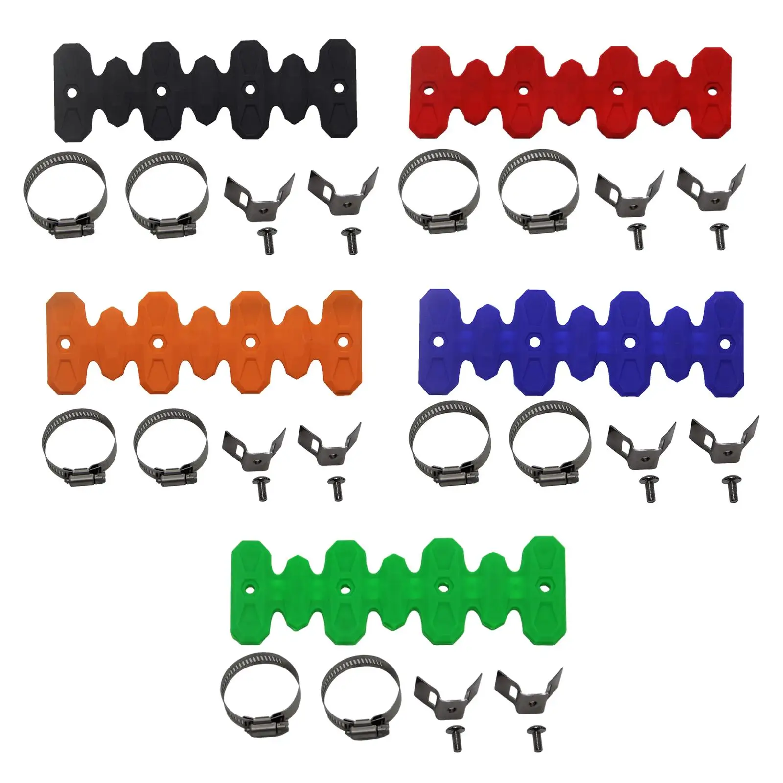 

Exhaust Heat Shield Anti Scalding Muffler Pipe Guard for 27-51mm Diameter Accessories
