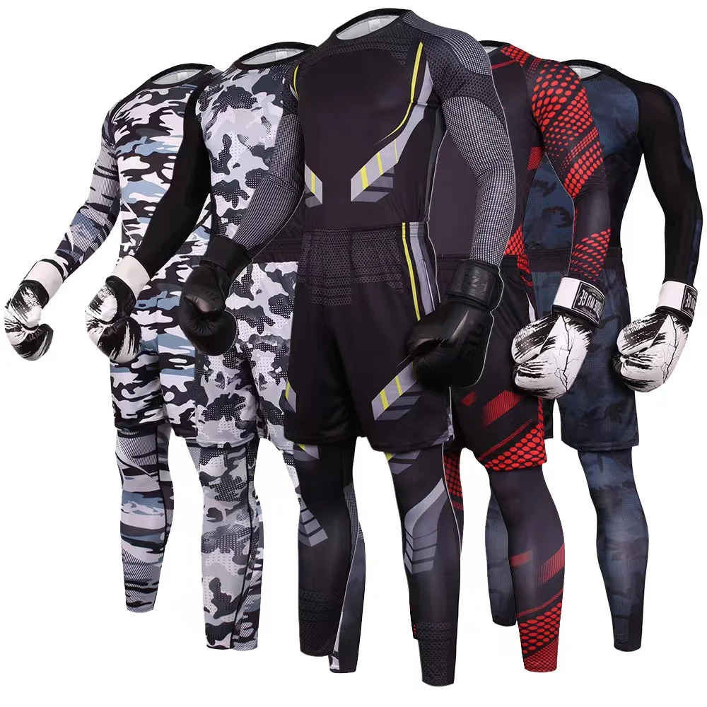 

Men's cycling suit, fitness suit, men's casual sports suit, three pieces basketball suit The picture color