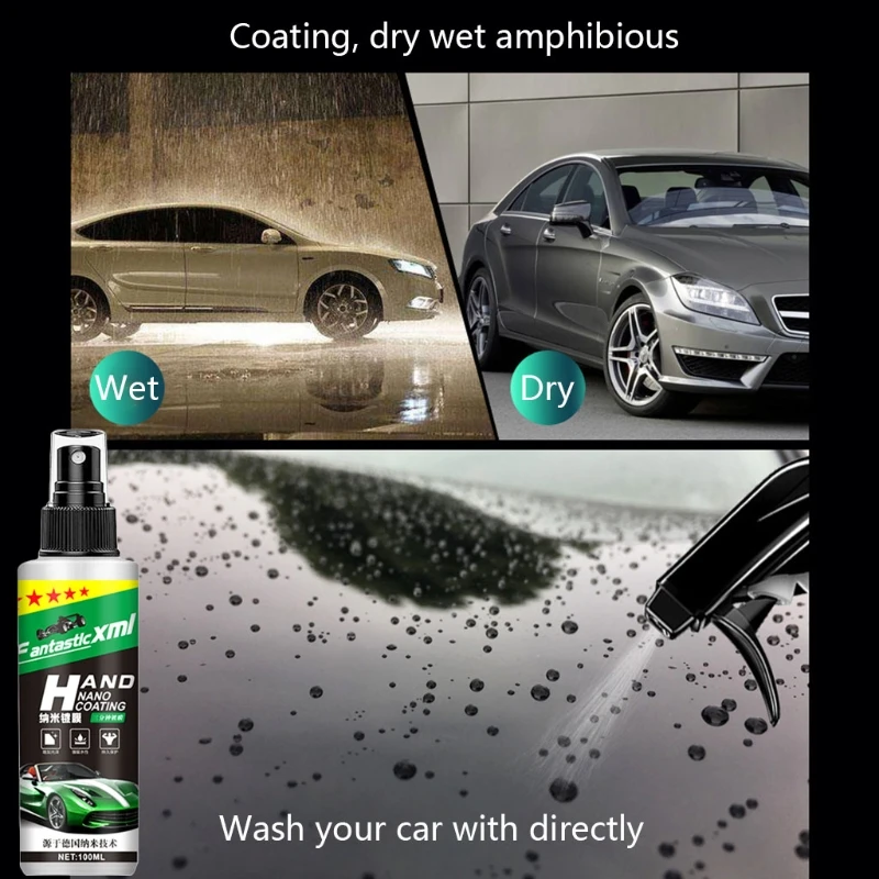 

100ml Premium Liquid Car Wax Kit Paint Sealant Easy to Apply for nano Polymer for PROTECTION Car Drop Shipping