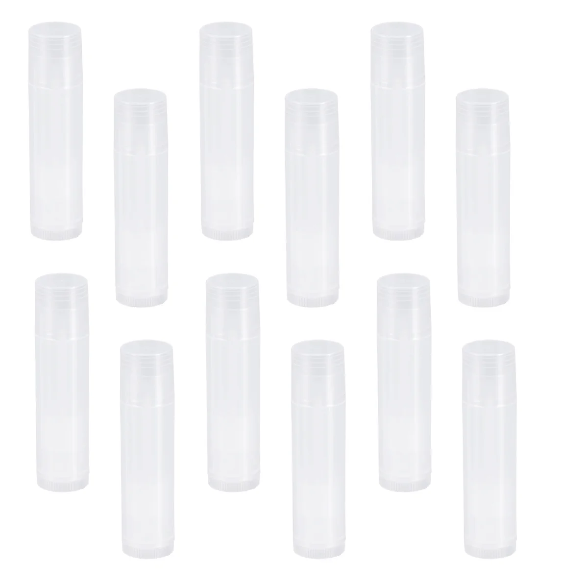 

25 Pcs Deodorant Containers Lip Gloss Base Clear Balsam Lip Gloss Kit Make Your Refillable Lipstick Container Travel