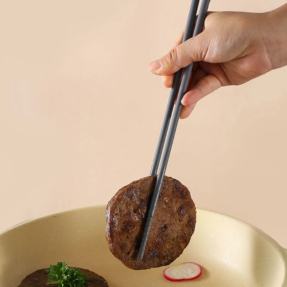 2 пары силиконовых палочек для еды и ложек перемешивания бытовые гаджеты блендер