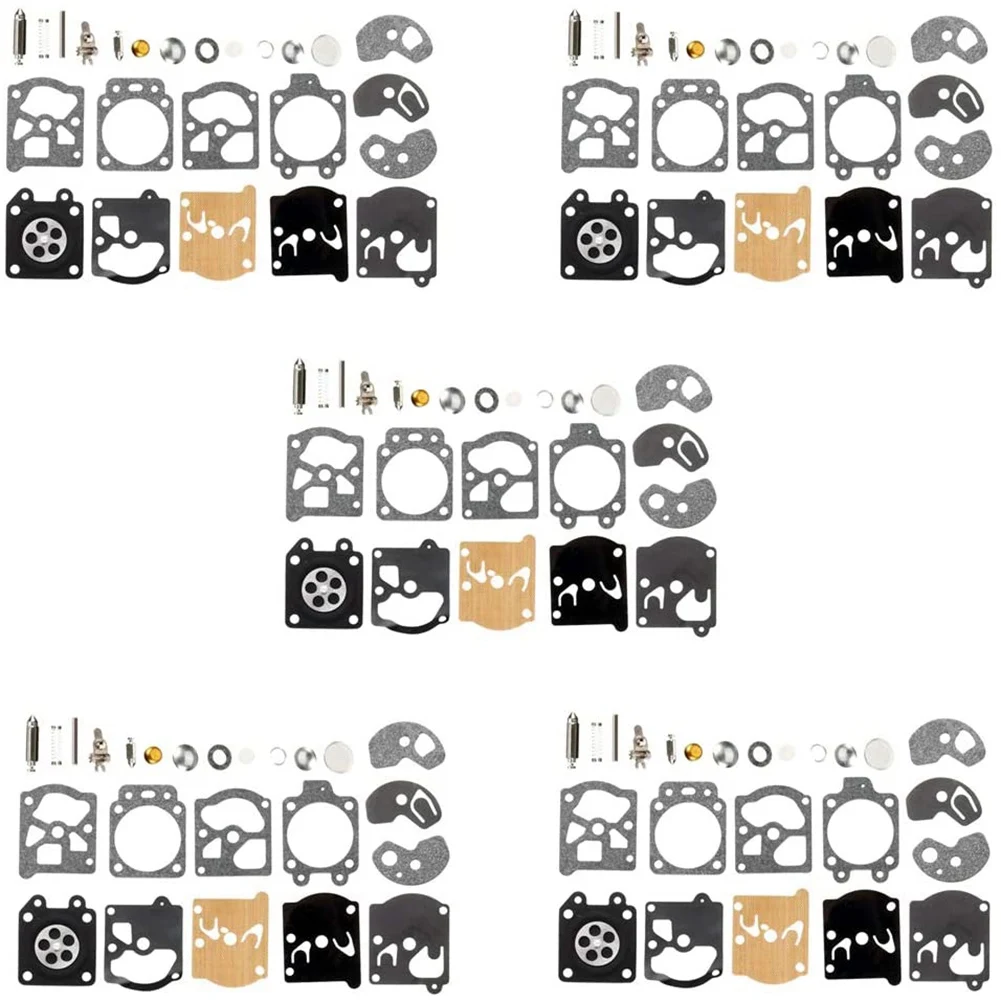 

5 Set Carburetor Repair Kit for K10-WAT Carb Poulan Craftsman Chainsaw Trimmer Weedeater Leaf Blower