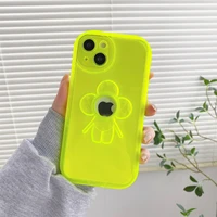 phone cover for iphone 13 pro max 12 11 luxury 3d sunflower hollow case soft clear air tpu anti drop for 7 8 plus x xr xsmax