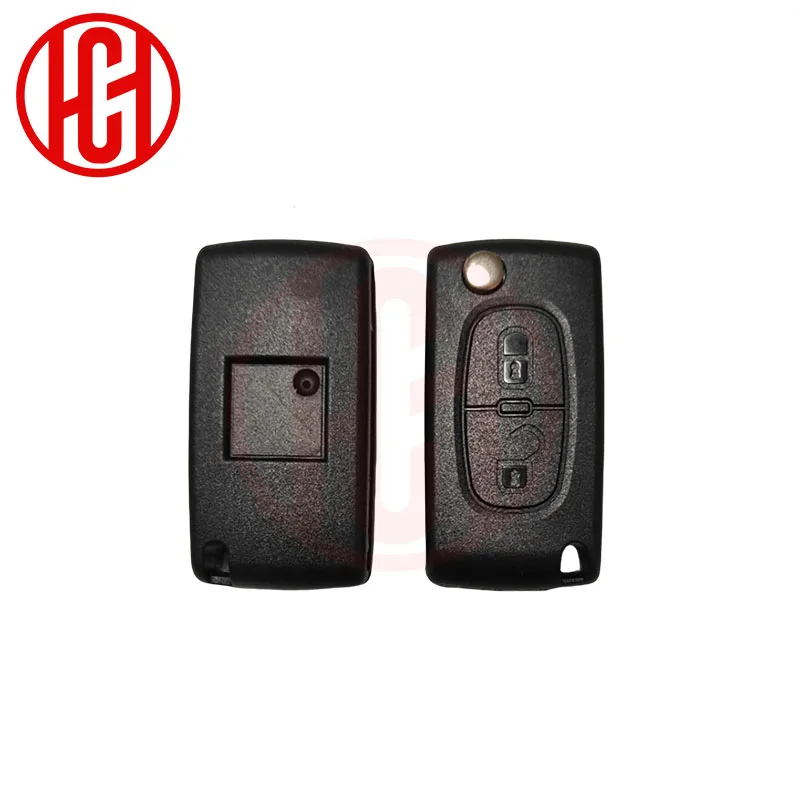 Фото ID46 чип 433 МГц ASK HU83 VA2 для Citroen C2 C3 C4 C5 C6 Xsara Berlingo для Peugeot 207 307 308 407 607 807 откидной дистанционный автомобильный ключ №3
