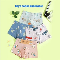 boys boxer briefs featured high quality cotton comfortable breathable cartoon cute pattern 4 pcs a lot