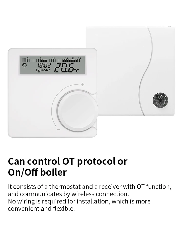 Беспроводной комнатный термостат Opentherm для газового котла