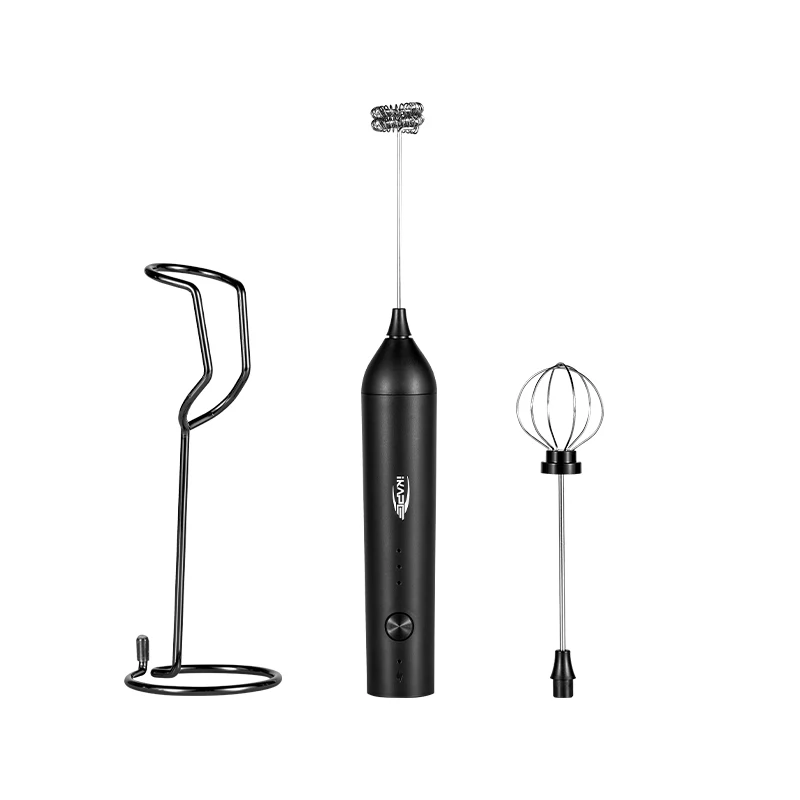 

Электрический ручной вспениватель молока IKAPE черный