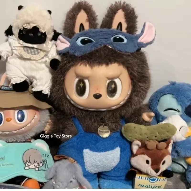 Оригинальная милая одежда Zimomo из ткани Labubu 58 см красивые брюки с крутым ремешком