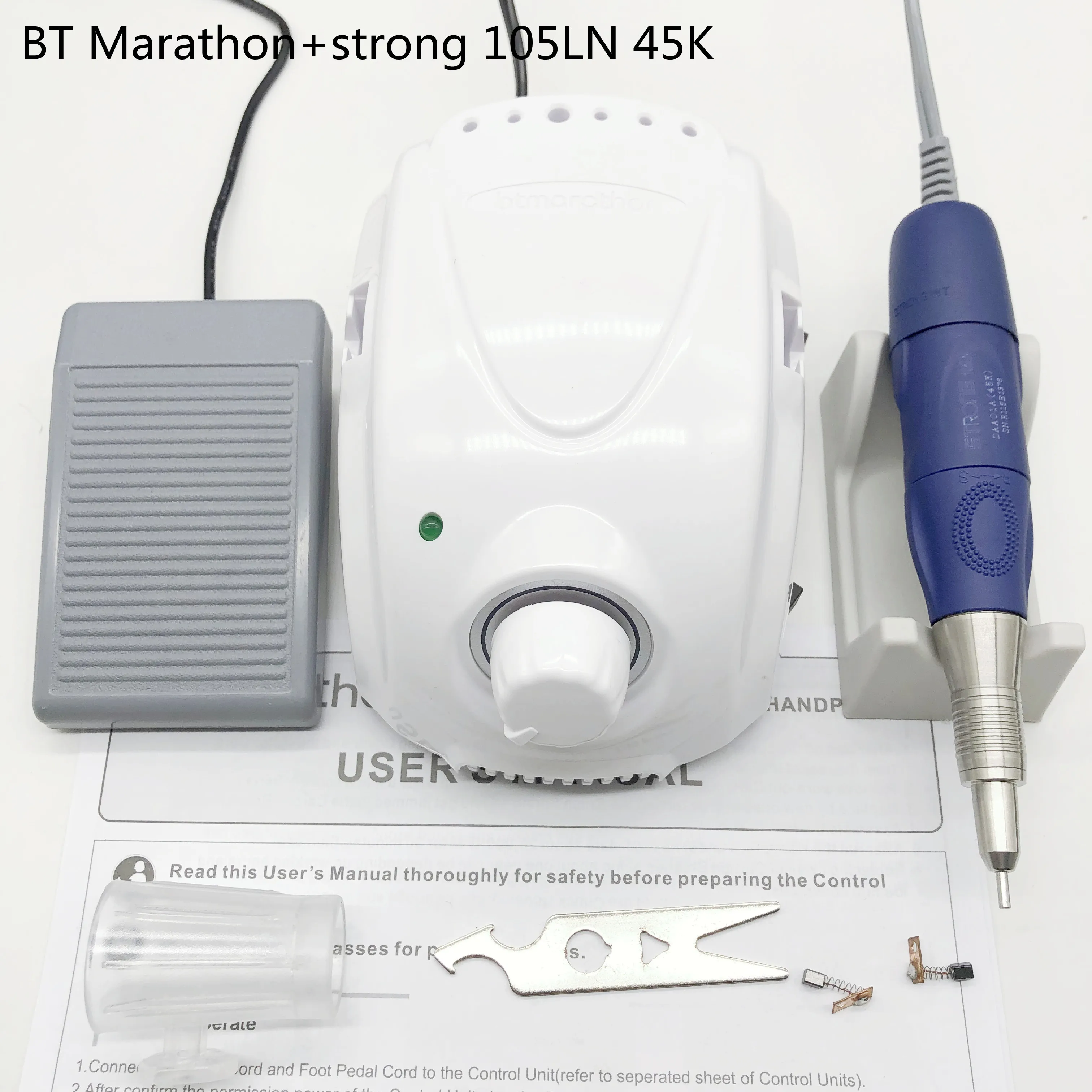 

BT Marathon Champi-3 микромотор 65 Вт strong210 105LN 45000 об/мин Высококачественная ручная электрическая дрель для ногтей