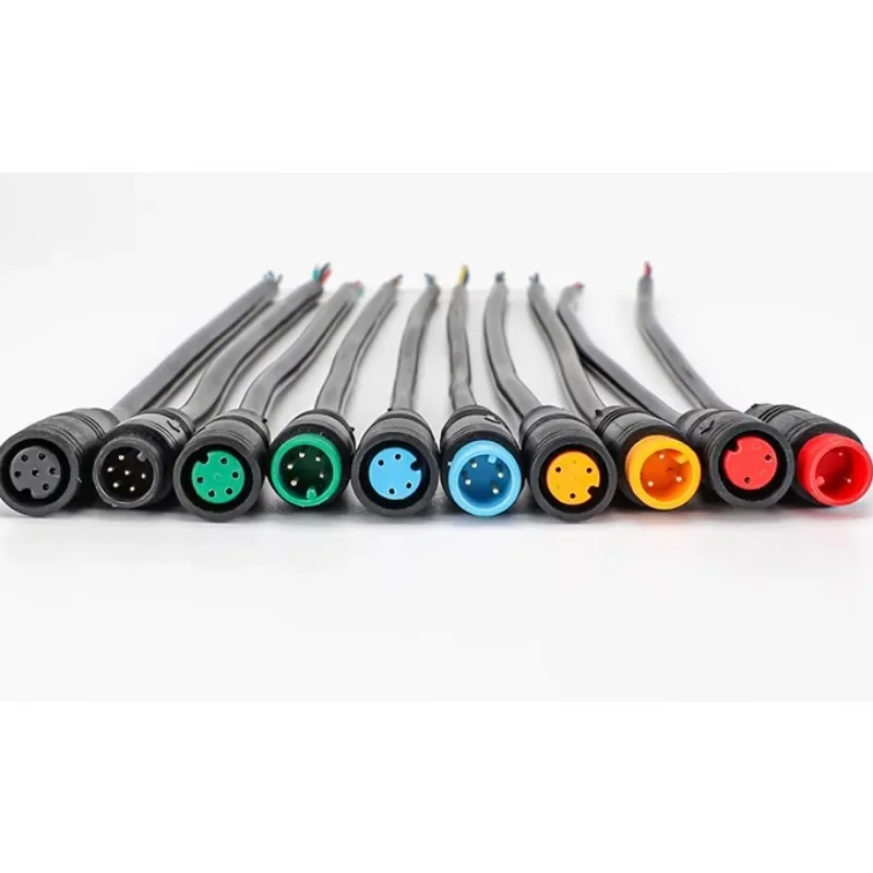 M6 M8 Водонепроницаемый разъем Авиационная вилка 2 3 4 5 6-жильный сенсорный кабель