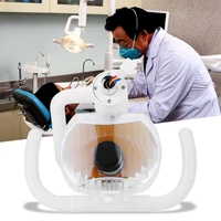 adjustable 50w dental halogen lamp led oral operation cold light multi angle dentist unit chair platform easier cleaning tooth