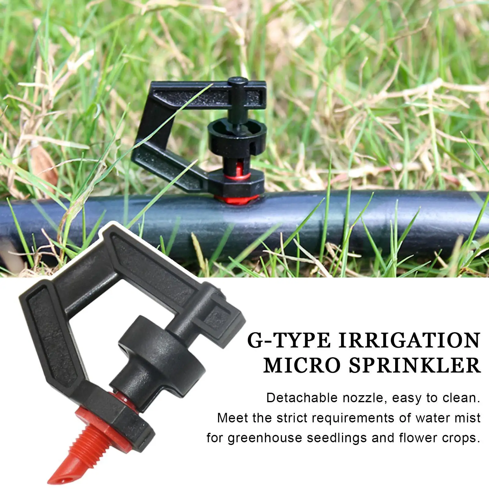 

1Pcs 360 Degree G Type Rotating Refraction Sprinklers Refract Water Saving Atomizing Nozzle Garden Irrigation Lawn Spray Head