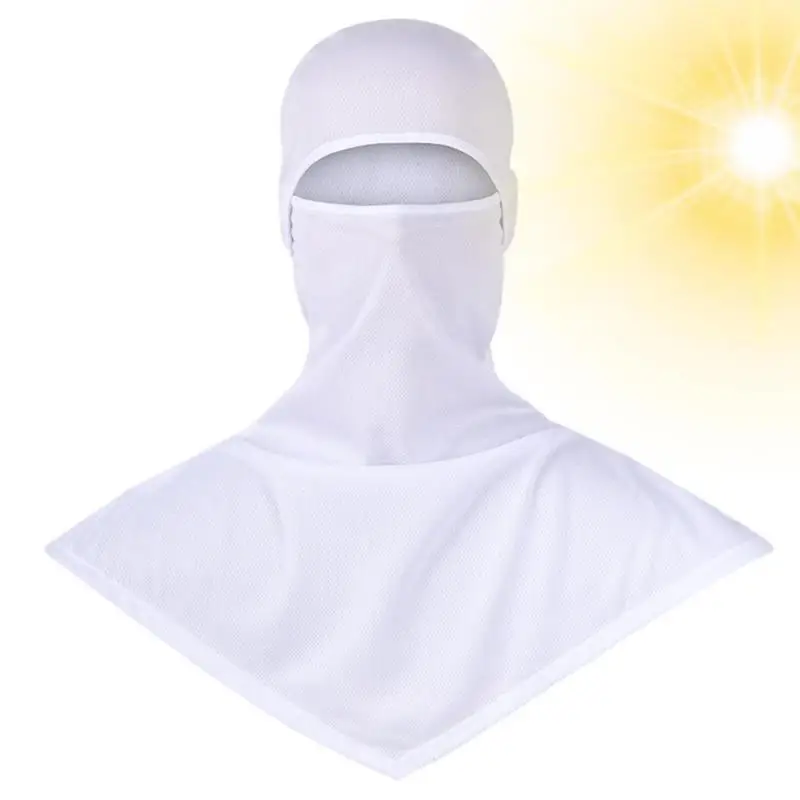 

Чехол для лица с защитой от УФ-излучения, накидка на шею для езды на велосипеде, летние принадлежности для пеших прогулок, кемпинга, велоспорта, пикника для женщин и мужчин