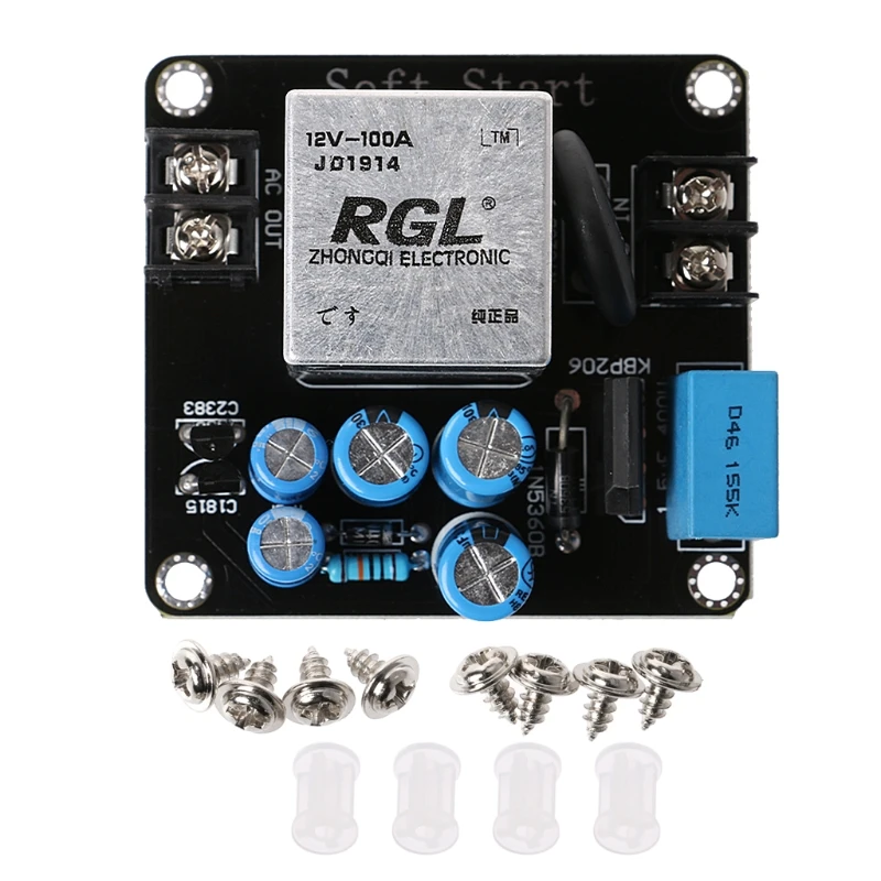

100A 2200W High-Power Soft Start Circuit Power Board for Class A Amplifier Amp