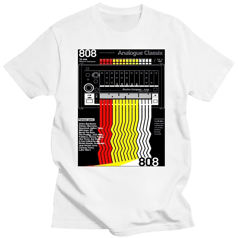 Футболка 808 Classix Vaporwave для мужчин большие размеры 4XL 6XL рубашка пар