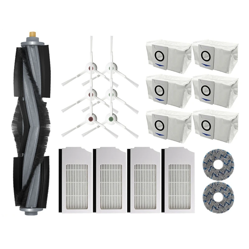 

Роботизированная ткань для чистки Ecovacs Deebot X1 OMNI T10 TURBO Hepa фильтр, боковая щетка Kit