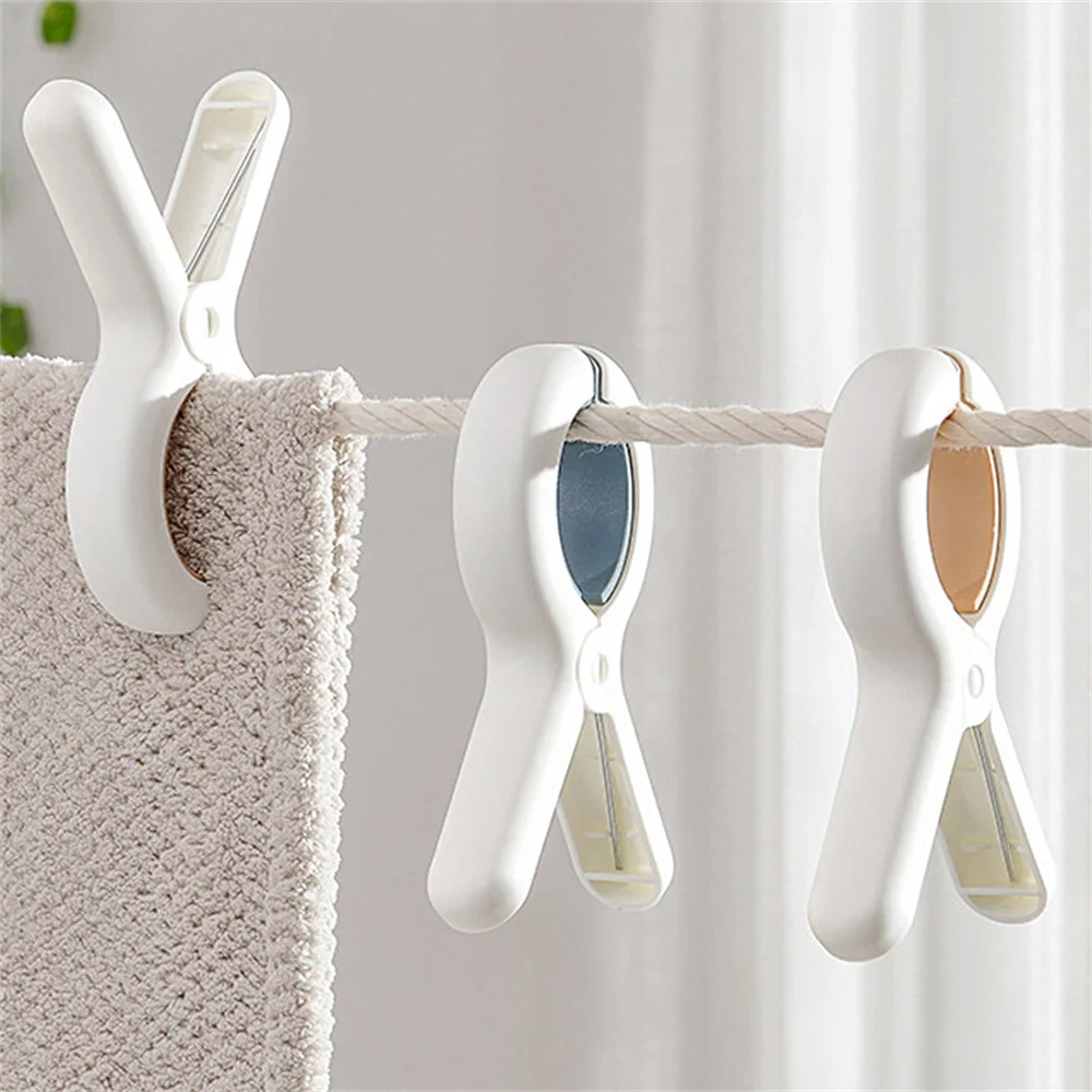 

Большая ветрозащитная прищепка с фиксированным зажимом для сушки одежды