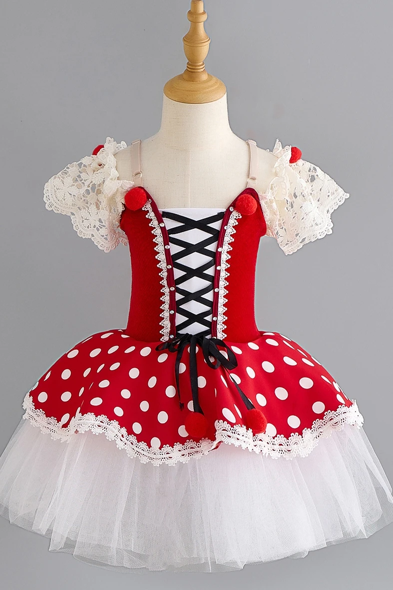 Рисунок 4 - Новинка, красный Детский костюм для балета