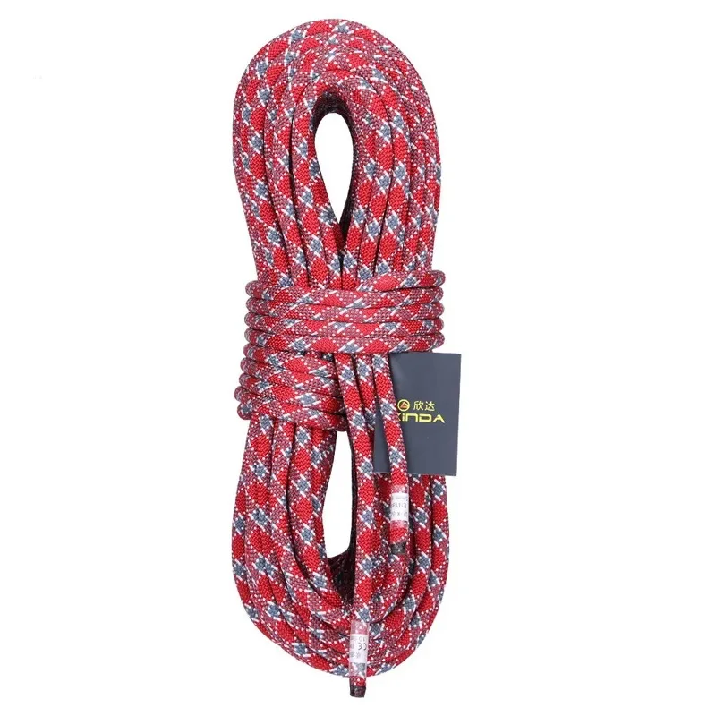 

XINDA Outdoor Camping Rock Climbing Static Rope High Strength Lanyard Safety Climbing Descend Ascend SRT Equipment Survival