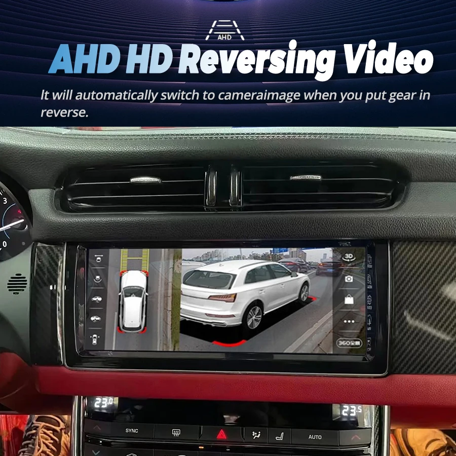 Автомобильный стереопроигрыватель для Jaguar XF XFL 2016-2019 10 25 дюймов QLED экран Android 13 GPS