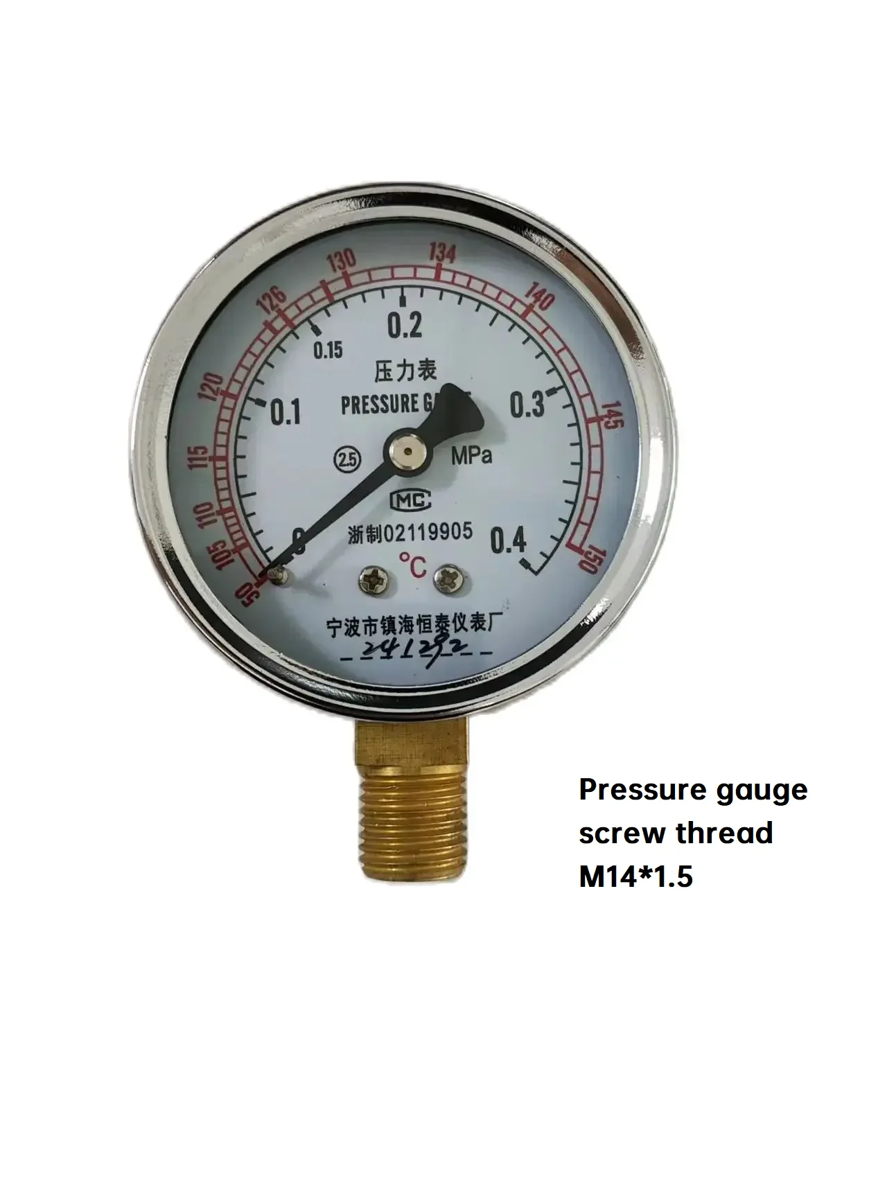 

Манометр NGS для автоклава