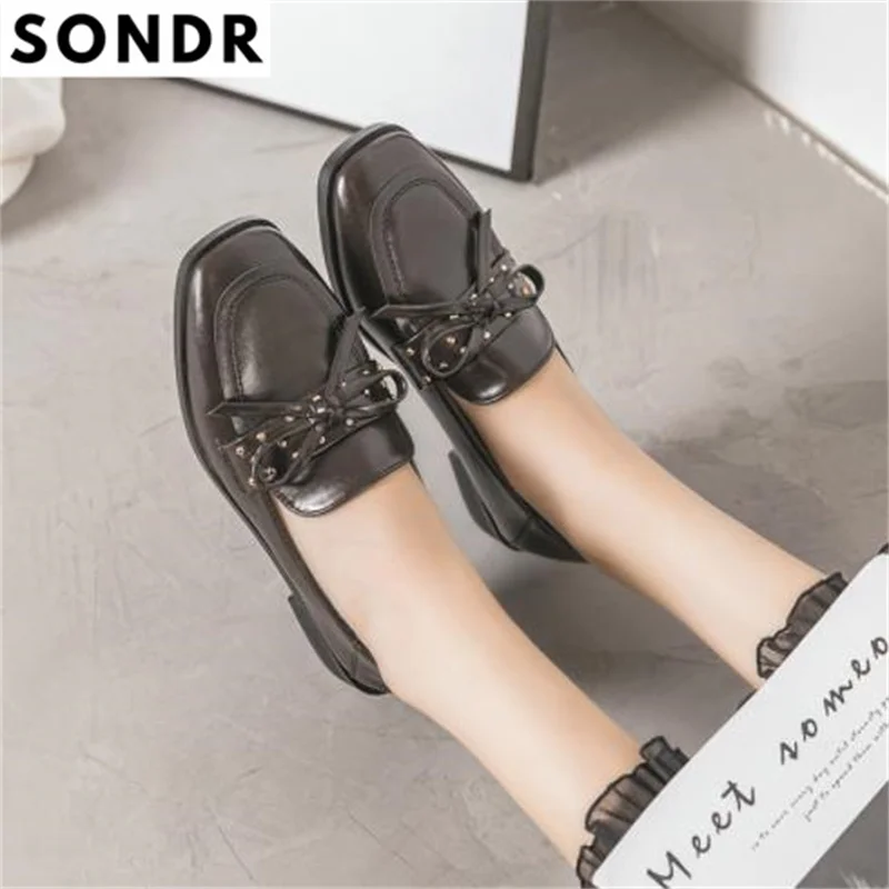 

Лоферы женские универсальные, из мягкой кожи, 41-43 цвета