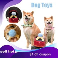 squeak plush toy ring box diamond ring case stuffed pet chew puppy toy sounds puppies kids cute soft dog bitter interested toys