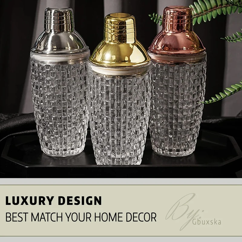 Шейкер стеклянный для коктейлей шейкеры напитков и 13 унций