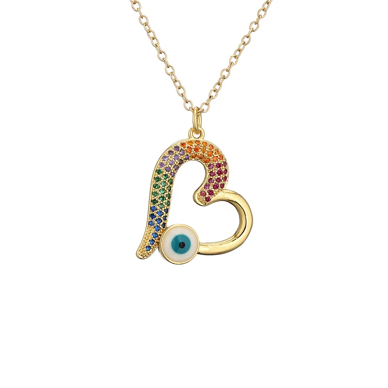 Недорогие изделия ожерелье с подвеской из медного циркония для женщин дизайн