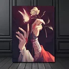 Небесные официальные благословения настенное искусство домашний декор аниме алмазная живопись мозаика 5D Сделай Сам Полный Набор для вышивки крестиком вышивка